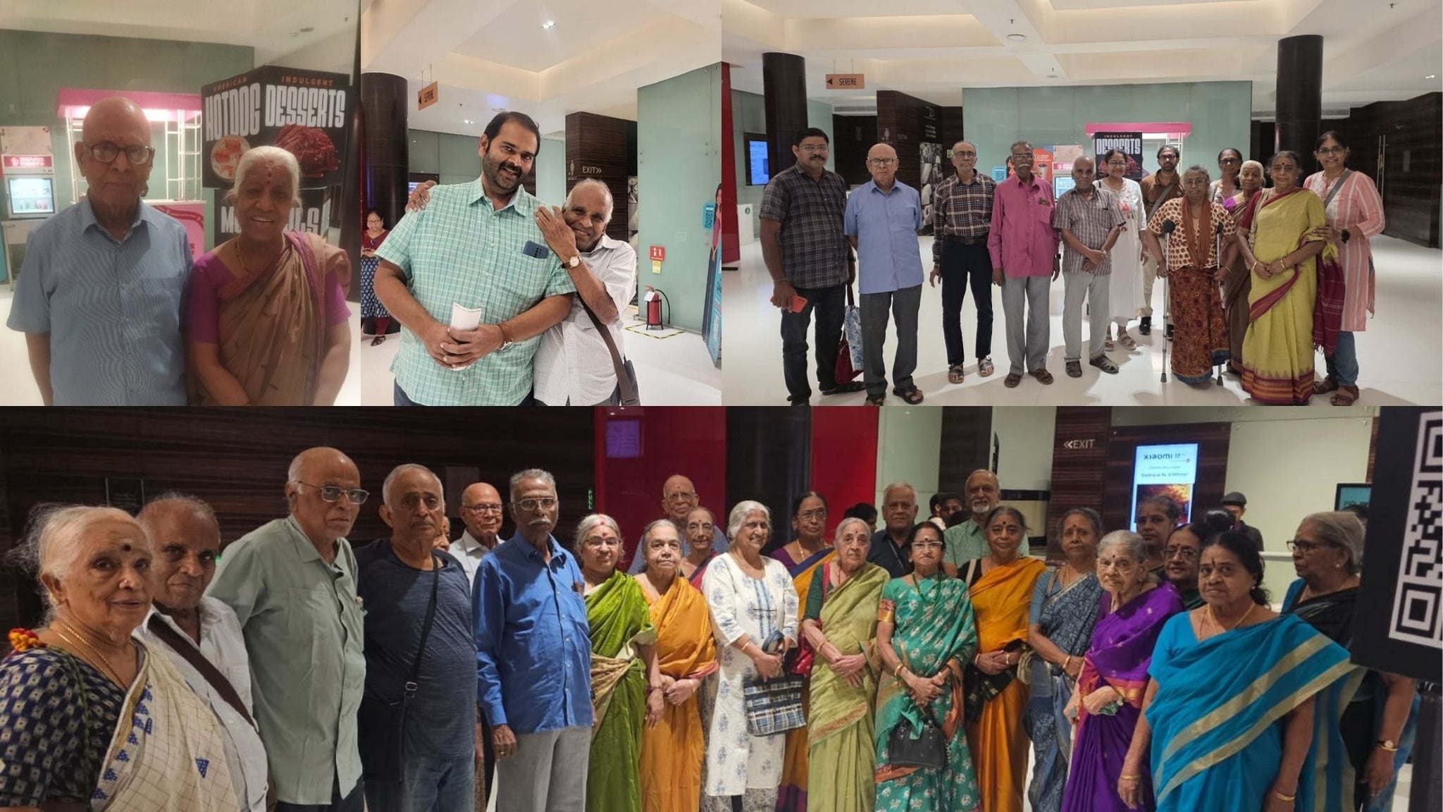 Silver Screen Delight: Elderly Friends Share Their Take - Prayojana